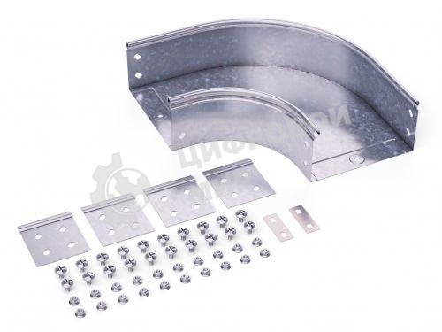 Угол для лотка DKC 36003K горизонтальный 90град. 150х50 CPO 90 в комплекте с крепеж. элементами