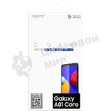 Защитное стекло для экрана Samsung araree by KDLAB для Samsung Galaxy A01 Core прозрачная 1шт. (GP-TTA013KDATR)