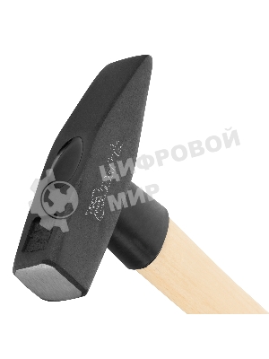 Молоток слесарный Matrix 500 г, квадратный боек, деревянная рукоятка