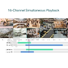 Видеорегистратор TP-Link VIGI NVR2016H-16P 16 Channel PoE+ Network Video Recorder