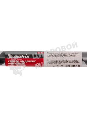 Сверло по дереву Matrix шнековое, 18 х 600 мм, 6-гранный хвостовик