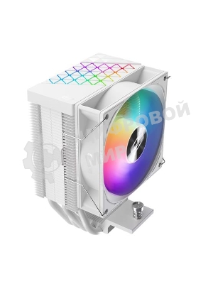 Кулер PCCooler R400 ARGb белый 92мм алюминий+медь 2200rpm 30db 4-pin 180W 133мм