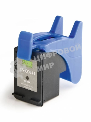 Картридж струйный Cactus CS-CC641 №121XL черный (18 мл.) для HP DJ D1663/D2563/D2663/D5563/F2423/F2483