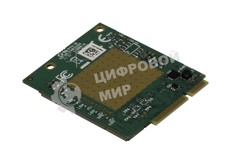 Плата концентратора MikroTik R11eL-FG621-EA miniPCi-e card, 3G/LTE, 2x u.Fl