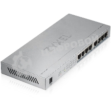 Коммутатор Zyxel GS1008HP Switch PoE +, 8xGE PoE +, tabletop, metal, silent, budget PoE 60 W