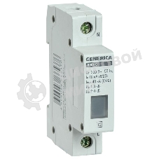 Ограничитель перенапряжения ОПС1-C 1Р 10/40кА 230В GENERICA IEK MOP20-1-C-G