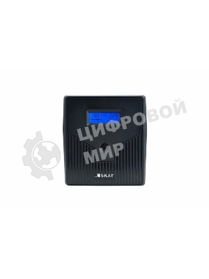 Источник бесперебойного питания SKAT-UPS 1000/600 ИБП 220В 600Вт 2 АКБ 7Ач внутр. меандр. стабилизация напряжения