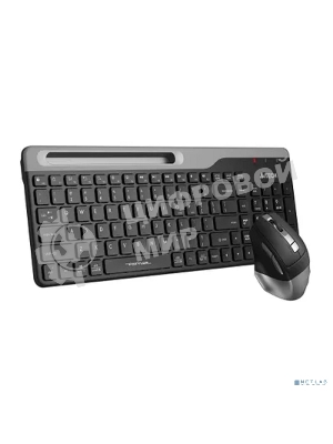 Комплект клавиатура+мышь A4Tech FStyler FB2535C беспроводной, USB + Bluetooth, 2000 DPI, черный