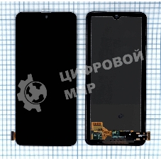 Дисплей для Xiaomi Poco X5 в сборе с тачскрином (TFT) черный