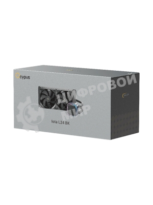 Система жидкостного охлаждения Ocypus Iota L24 BK ARGb черный 280W/All Intel/AMD AM*/Digital display/Screws
