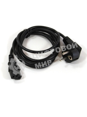 Кабель компьютер-розетка 220V (EURO) VDE 3G0,75мм2 VCOM CE021-CU 1,8 м