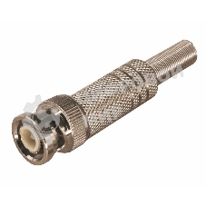 Разъем Rexant штекер BNC под винт с пружиной металл