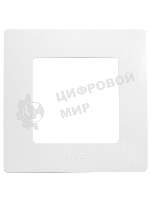 Рамка 1 пост. белый ETIKA