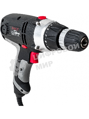 Дрель-шуруповерт P.I.T. РВМ10-С2 МАСТЕР, 400Вт 30 Нм, щеточный