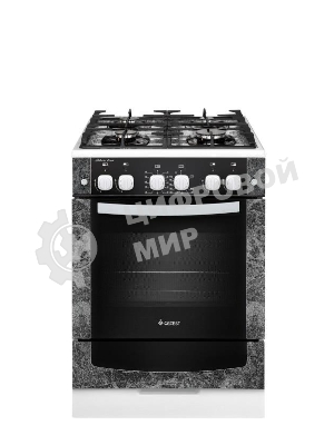 Плита газовая Gefest ПГ 6500-02 0113 черный, конфорок 4 шт, духовка 52 л, 60 см x 85 см x 60 см