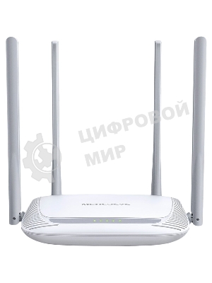 Беспроводный маршрутизатор Mercusys MW325R, 300 Мбит/с,4 порта 100 Мбит/с, 4 фиксированных антенны