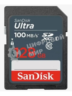 Флеш карта SDXC 128Gb UHS-I SDSDUNR-128G-GN3IN SANDISK