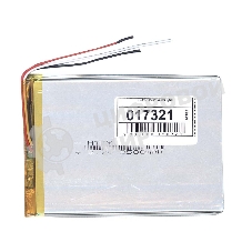 Аккумулятор Li-Pol (батарея) 3x70x105мм 3pin 3.7V/3500mAh