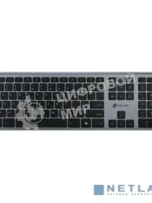 Клавиатура Oklick 890S беспроводная, радиоканал, серый