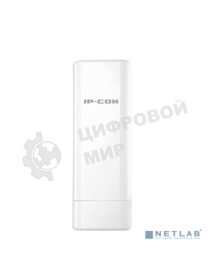 Наружная точка доступа IP-COM CPE9, 2,4 ГГц, до 150 Мбит/с, IP64, 1х12dbi, PoE, 2х100 Мбит/с, молниезащита 6000В