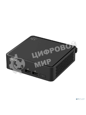 Платформа системного блока Nettop ASUS NUC Model: NUC15CRK, Intel Core 3 Processor 100U, 2xDDR5-5600 SO-DIMM supp, Intel Graphics, Wi-Fi 7, BT v5.4, 3xUSB 3.2 Gen2, 1xUSB 2.0, 1xUSB 3.2 Gen2 Type-C + 2xT-bolt (incl. DP 2.1 and USB4), 2xHDMI 2.1, 1xRJ45 LAN, 1xDC-in, Supp: 128Gb~8TB M.2 2280 NVMePCIe5.0x4 SSD or 128Gb~8TB M.2 2280 NVMePCIe4.0x4 SSD + 128Gb~2TB M.2 2242 NVMePCIe4.0x4 SSD, 19VDC, 6.32A, 120W Adapter, W/O OS, ASUS LOGO, черный