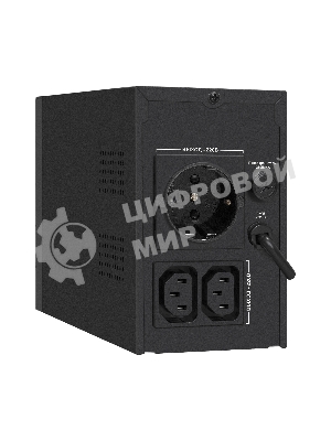 Источник бесперебойного питания ExeGate SpecialPro UNB-1000.LED.AVR.1SH.2C13 1000VA/550W, LED, AVR,1*Schuko+2*C13, металлический корпус, черный