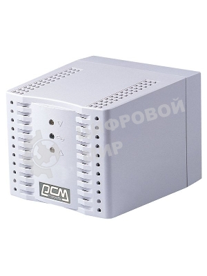  Стабилизатор напряжения Powercom Voltage Regulator, 2000VA, White, Schuko