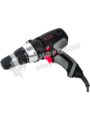 Дрель-шуруповерт P.I.T. РВМ10-С2 МАСТЕР, 400Вт 30 Нм, щеточный