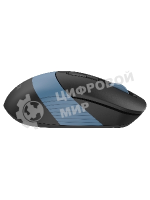Мышь беспроводная A4Tech Fstyler FB10C черный/синий, 2000 dpi, радиоканал, Bluetooth, USB, кнопки - 4