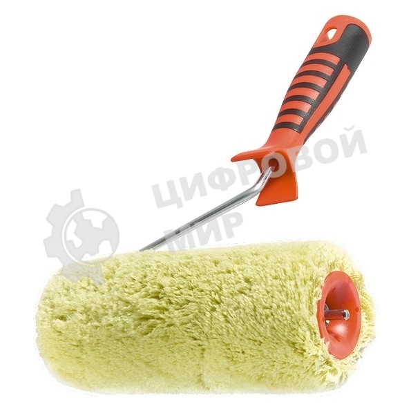 Валик в сборе Matrix полиакрил для фасад.раб. с двухкомп.руч., 250мм, ворс 18мм, D 48мм, D руч.6мм