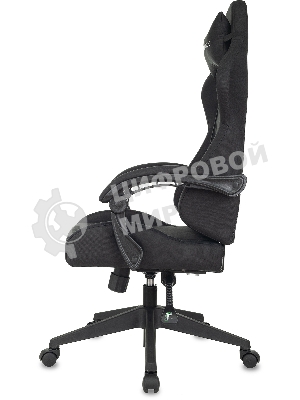 Кресло Бюрократ Zombie Predator Neo Black черный, экокожа, 120 кг, механизм качания