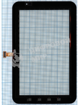 Сенсорное стекло (тачскрин) для Samsung Galaxy Tab P1000, черное