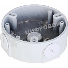 Монтажная коробка Dahua Материал: алюминий; применение: для видеокамер (определенные типы). Размеры: 111.2 мм 41.2 мм Отверстие для монтажа: 843; 983; 914 (38.382.4) Вес: 0.26 кг