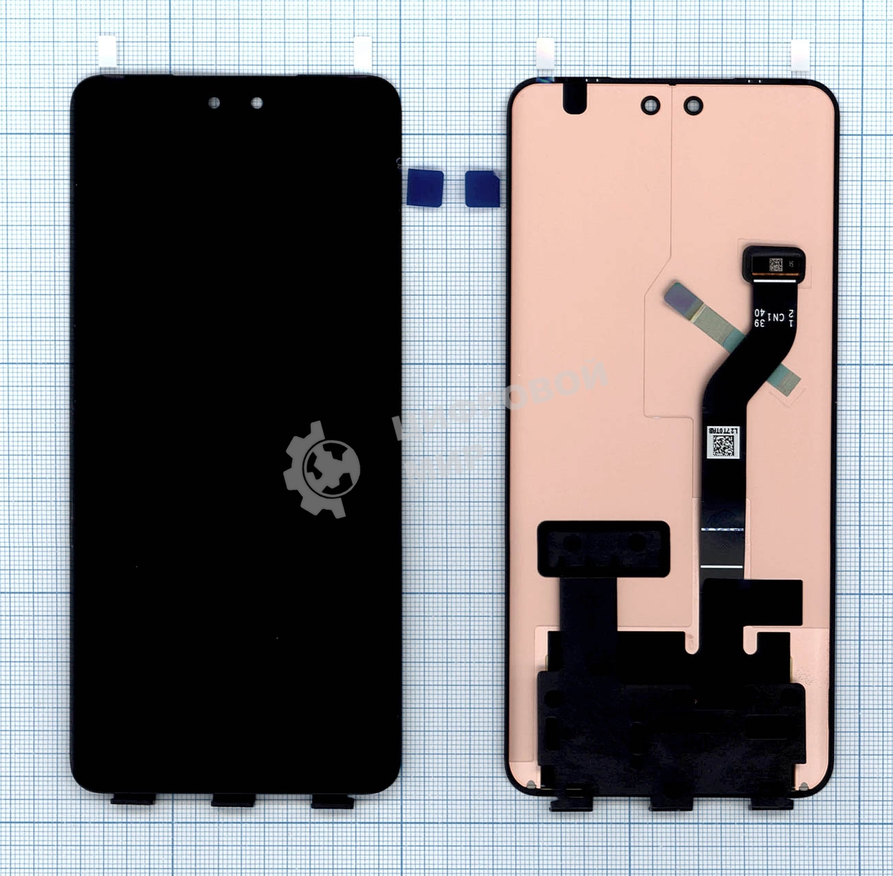 Дисплей для Xiaomi 13 Lite в сборе с тачскрином черный