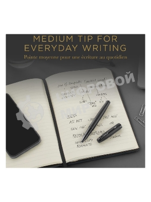 Стержень роллер Parker Quink Z01 (CW1950325) M 0.7мм, черные чернила, блистер (2шт)