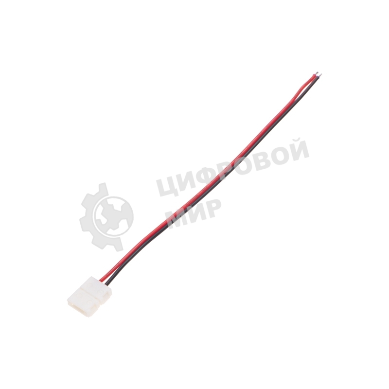 Коннектор Rexant с проводами для одноцветной светодиодной ленты SMD 8мм