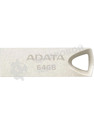 Флешка USB ADATA UV210 (AUV210-64G-RGD), 64Gb, USB 2.0, R/W 15/5, серебро