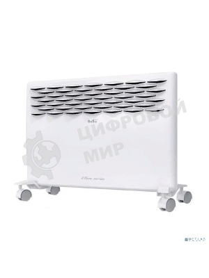 Конвектор электрический Ballu Ettore BEC/ETER-2000 белый, 2000 Вт, 25 м2, термостат, дисплей