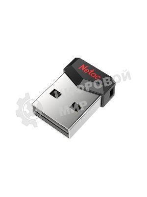 Флешка USB Netac UM81 (NT03UM81N-008G-20BK), 8Gb, USB 2.0, R/W 30/10, черный/красный