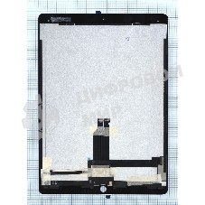 Дисплей (модуль) для iPad Pro 12.9 2015 (A1584, A1652) в сборе с тачскрином и коннектором черный