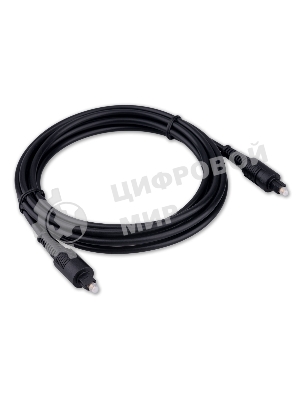 Кабель оптический Cablexpert CC-OPT-3M-N, Toslink 2xODT M/M, 3м, черный, пакет