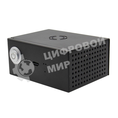 Корпус ACD Metal Case + Power Control Switch + Cooling Fan Kit for Raspberry Pi X820 v1.3 (X800) SSD&HDD SATA Storage Board KP561
