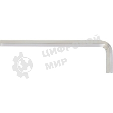 Ключ имбусовый HEX Сибртех, 10 мм, 45x, закаленный, никель