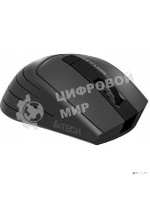 Мышь беспроводная A4Tech Fstyler FG30 серый, 2000 dpi, радиоканал, USB, кнопки - 5