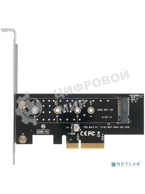 Адаптер AgeStar AS-MC01 PCI-E для M.2 NGFF SSD