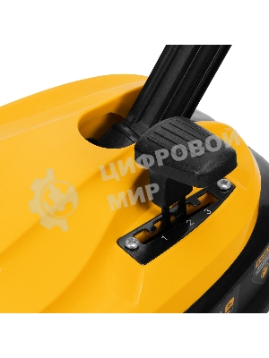 Портативная аккумуляторная газонокосилка Denzel CLM-22, Li-ion, 20В, 220 мм