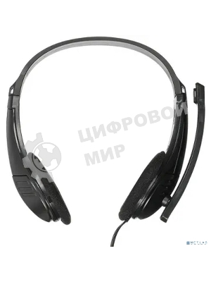 Гарнитура Oklick HS-M150 чёрный, проводная, 3.5 мм