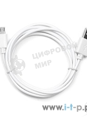 Кабель USB2.0 Pro Cablexpert CC-mUSB2-AMBM-6W, AM/microBM 5P, 1.8м, экран, белый, пакет
