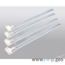 Стяжка нейлоновая Hyperline GTR-200STC открывающаяся, безгалогенная (halogen free), 200x4.8 мм (100 шт)