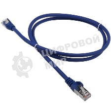 Патч-корд LANMASTER LSZH FTP cat.5e, 5.0 м, синий